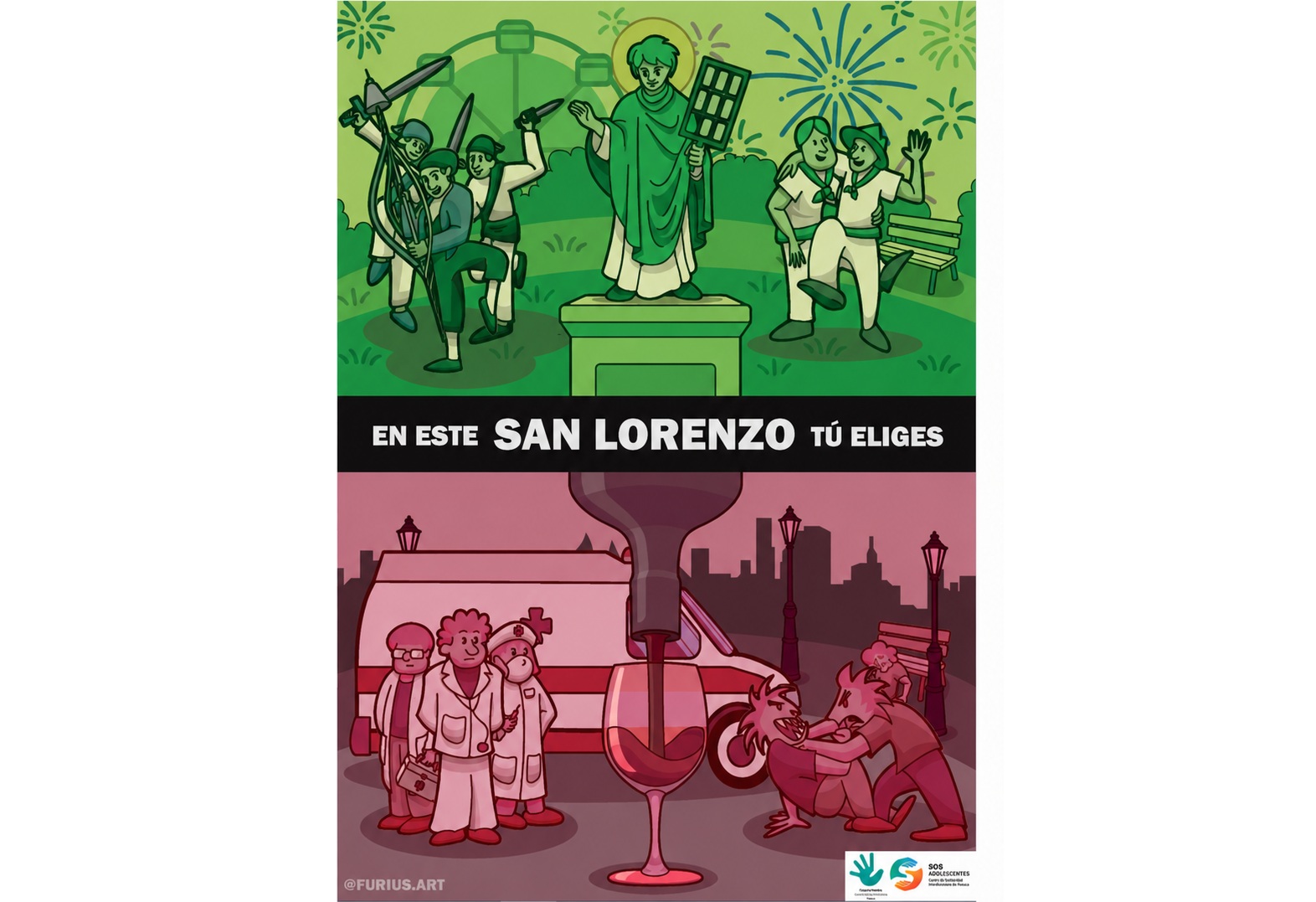 Campaña de prevención del Centro de Solidaridad